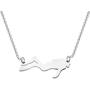 Diver Necklace Scuba Diver Pendant Gifts Sea Shore Jewelry For Diving And Swimming Enthusiast Coaches