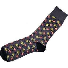 Taxiway Sign Socks | Aviation Themed Dress Socks!