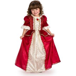 Little Adventures Winter Beauty Princess Dress Up Costume (Large Age 5-7) - Machine Washable Child Pretend Play and Party Dress with No Glitter