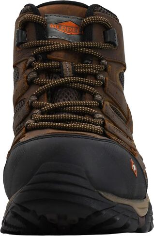 Merrell Work Men's Moab Vertex Mid Waterproof Composite Toe Seal Brown 11 M US in Saudi Arabia