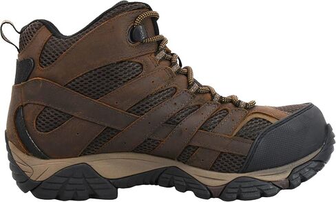 Merrell Work Men's Moab Vertex Mid Waterproof Composite Toe Seal Brown 11 M US in Saudi Arabia
