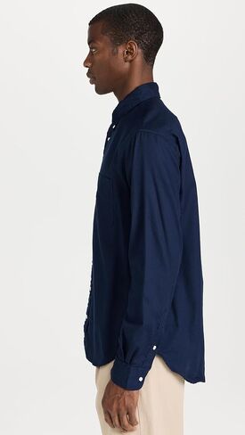 قميص جيتمان فينتاج للرجال من القطن بأزرار سفلية in Kuwait