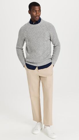 قميص جيتمان فينتاج للرجال من القطن بأزرار سفلية in Kuwait