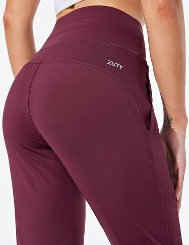 زوتي سروال كابري للنساء بارجل واسعة وخفيف الوزن وسريع الجفاف ومريح وفضفاض وجيوب in Kuwait