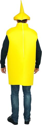 flatwhite Adult Spicy Mustard Costume One Size, Yellow,red, One size in Kuwait