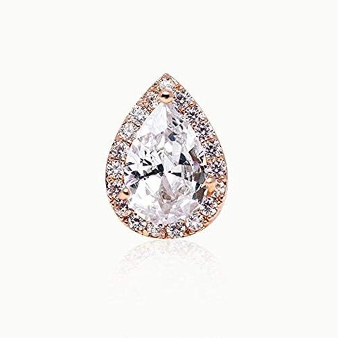Teardrop Waterdrop Bridal Earrings Cubic Zirconia Crystal for Wedding Engagement Jewlry Hign Quality brides bridesmaids in Saudi Arabia