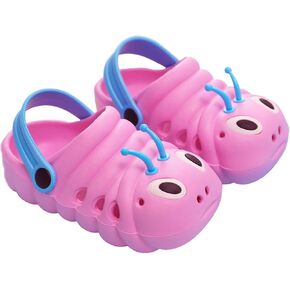 JUXI Toddler Clogs Girls Boys Clogs Garden Shoes Cartoon Slides Toddler Sandals Beach Kids Slippers in Kuwait