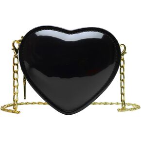 Toddler Girls Crossbody Purse Cute Heart-shaped Shoulder Bag Satchel for Little Girls