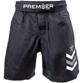 Revgear Adult Premier MMA Shorts Martial Arts | Durable and Comfortable | Side Slit for Kicking