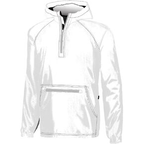 Southern Couture Quarter Zip Nylon Fabric Wind Breaker Pullover