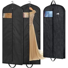 MISSLO 2 Pack 65" Garment Bag + 1 Pack 60" Garment Bag