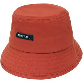 Fits Y'all Designer Nylon Stain & Water Repellent Packable Bucket Hat for Men, Women, and Unisex