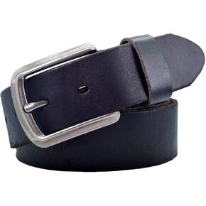 Belts for Men,100% Handmade Genuine Cow Leather,Classic and Retro Fashion Designs