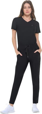 Natural Uniforms Ultra Stretch Form Fitting Womens Scrub Set in Saudi Arabia