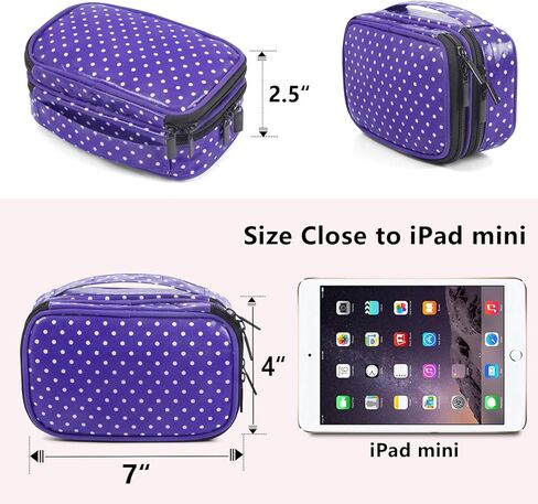 Teamoy Travel Jewelry Case,Small Jewelry Storage Organizer Bag for Womens Necklace, Earrings, Rings and Accessories in Kuwait