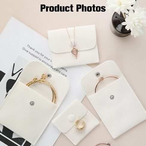 Longzhuo Velvet Jewelry Storage Bags,Jewelry Pouch Bags Velvet Jewelry Storage Bags,Microfiber Jewelry Pouch for Traveling Rings, Bracelets, Necklaces, Earrings,Watch,Coins 2.76x2.76 Inch in Saudi Arabia