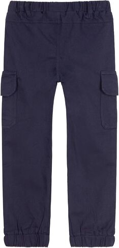 LittleSpring Boys Pull-On Cargo Pants Elastic Waist with Hoop in Saudi Arabia