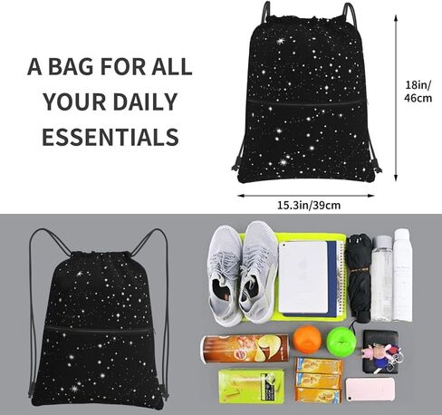 Gocerktr الرباط حقيبة الظهر حقيبة الصالة الرياضية المقاومة للماء للرجال النساء in Kuwait