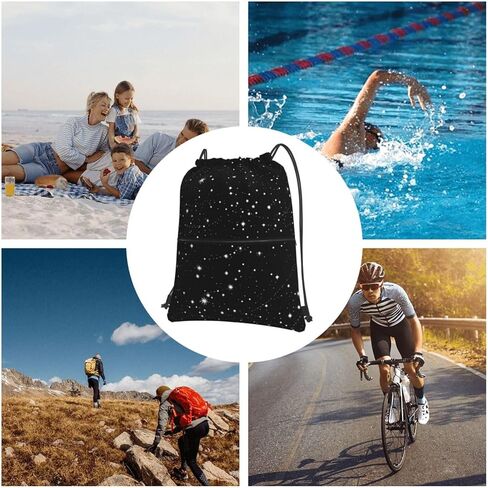 Gocerktr الرباط حقيبة الظهر حقيبة الصالة الرياضية المقاومة للماء للرجال النساء in Kuwait