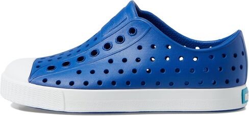 Native Shoes Boy's Jefferson Slip-on Sneakers (Toddler/Little Kid) Victoria Blue/Shell White 9 Toddler M in Saudi Arabia