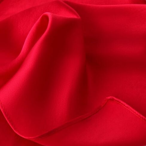 100% Silk Pocket Square 13.7" Solid Color for Men Wedding Party Handkerchief Gentleman in Saudi Arabia
