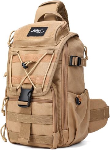 XINCADA Mens Sling Bag Chest Shoulder Bags Canvas Crossbody Backpack Messenger Bag in Saudi Arabia