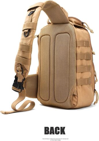 XINCADA Mens Sling Bag Chest Shoulder Bags Canvas Crossbody Backpack Messenger Bag in Saudi Arabia