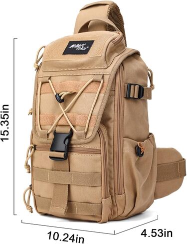 XINCADA Mens Sling Bag Chest Shoulder Bags Canvas Crossbody Backpack Messenger Bag in Saudi Arabia