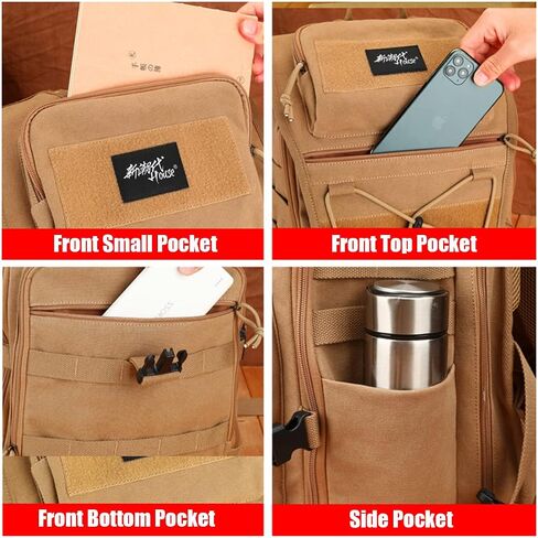 XINCADA Mens Sling Bag Chest Shoulder Bags Canvas Crossbody Backpack Messenger Bag in Saudi Arabia
