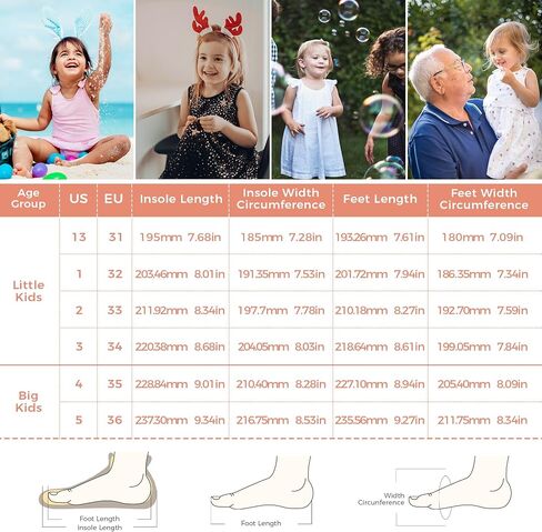 Vonair Girls Gladiator Sandals Cute Strappy Sandals with Zipper Summer Shoes for Little/Big Kids in Saudi Arabia