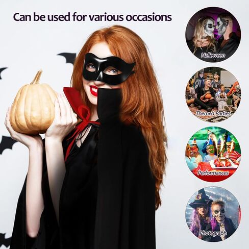 IMIKEYA Halloween Vampire Cape with Mask: 55inch Vampire Cloak Cape Vampire Costume Adult Vampires Cape Dual-layer Cloak in Saudi Arabia