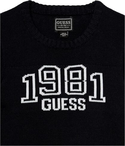 سترة للأولاد بأكمام طويلة ورقبة دائرية من GUESS in Saudi Arabia