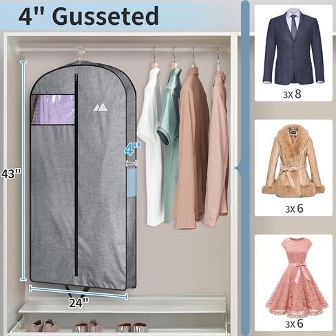 MISSLO 43" Garment Bag Bundle with 43" Garment Bag in Kuwait