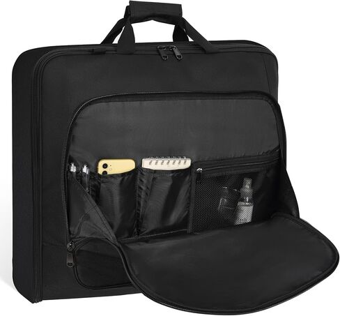 اكوزلين حقيبة ملابس للسفر والبدلات والفساتين حقيبة تخزين قابلة للطي مع حزام كتف in Kuwait