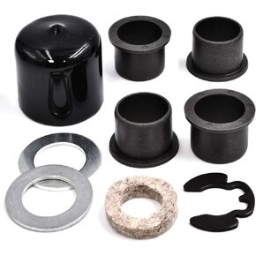 HD Switch Pulley Double Idler Arm Bushing Rebuild Kit fits John Deere G100 GT225 GT235 GT235E GT242 GT245 GT262 GT275 GX255 GX325 GX335 GX345 GX355 M111358 M131881 M154958 AM126566 AM115480 M154958