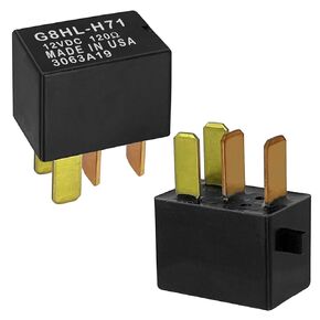 Relay G8HL-H71 (Set of 2), Automotive Relay 12VDC 39794-SDA-A03 39794-SDA-A05 - Compatible for 2003-2014 Accord 2006-2014 Civic 2007-2014 Acura MDX CR-V