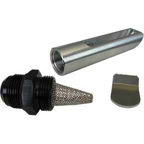 Moroso 24866 Billet Oil Pick up Kit, For External Pump on Aluminum Oil Pans, 16