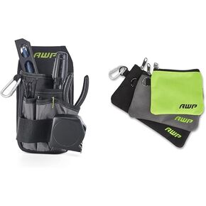 AWP Organizer Tool Pouch + Klein 11-in-1 Screwdriver/Nut Driver Set