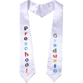 Unisex Preschool Kindergarten Printed Kids Graduation Stole Sash