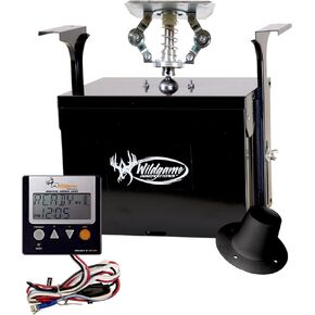 Wildgame Innovations Evolution Feeder 12V Digital Power Control Unit for Wildlife Feeders | Programmable Feeder Kit with 6 Available Feed Times, Black
