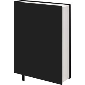 KICNIC Big Blue Fabric Book Cover for Hardcover, 9x11 Inch, 1 Pack, Up to 10"x12.5", Adjustable School Book Sleeve Protector for Teens, Stretchable Decorative Cloth Book Sox for Book Lovers