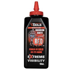 Blue It Up® EXTREME VISIBILITY Marking Chalk MADE IN USA - Blue 10 oz (283.5g) Marking Chalk For Chalkline, Job site Chalk, Hydrophobic Construction Chalk.