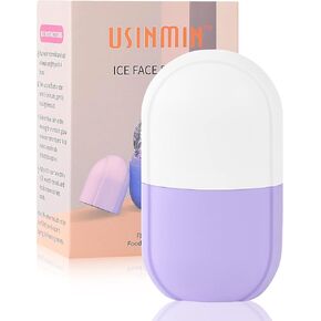 Ice Roller for Face & Eye, Beauty Facial Ice Holder Mold Face Puffiness Relief Massage Skin Care Tools for Brighten Lubricate Shrink Pores Remove Fine Lines in Saudi Arabia
