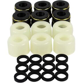 DNJ VSS3126 Valve Stem Seal (Viton) for 87-96/ Chevrolet, GMC, Oldsmobile/Astro, Blazer, Bravada, Caballero, Caprice, Commercial Chassis, El Camino, G10, G1500, G20, G2500, 4.3L, OHV, V6, 262cid