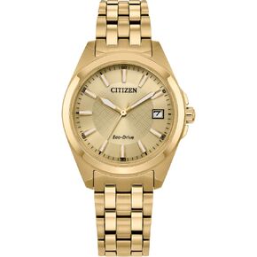Citizen Eco-Drive Mother of Pearl Dial Two-Tone Ladies Watch EO1224-54D