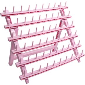 Laflare Braid Rack 60 Spools, P.P Braiding Hair Stand, Thread Rack, Sewing Organizer, Quilting, Embroidery - Versatile Extension Holder