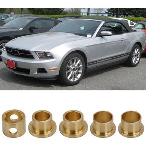Shifter Bush Bushing Kit for 2005-2010 Mustang T5WC TR3650 5 Speed, Remote Shifter for 2005-2010 Ford Mustang V6 & GT Applications, 5 PCS,Bronze