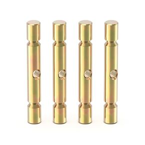 2205063 Shear Pin Compatible with Polaris ATV 2015-2019 Sportsman fits Polaris ATVs Snow Plow Glacier plow parts for Snow Plow Glacier Pro Replacement Accessories - Gold (4pcs)