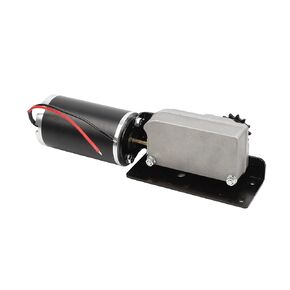 Dasbecan 225008 RV Slide Out Motor & Gear Housing Compatible with BAL Accu-Slide Cable Slide Out System Repalce OE #R25076-1 R25075 Slide Out Motor Gearbox and 225008 Motor & Gear Housing