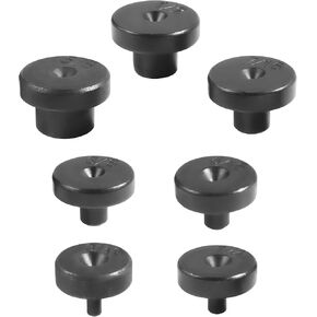 VARGTR 7PCS Double Flare Tool Adapters,Car Accessories Tubing and Flaring Tool Kit Replacement Head,Tubing and Flaring Tool Kit,Fit for 3/16,1/4,5/16,3/8,7/16,1/2,5/8 Inch Tube Expander Flaring